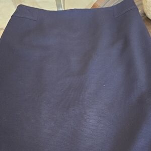 Ann Taylor Classic Navy Pencil Skirt